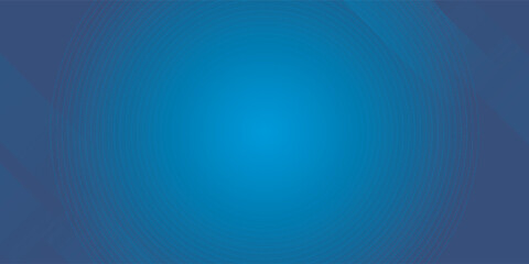 Dynamic bright blue abstract vector background with diagonal lines. 3d business presentation banner cover for night party event sales. Fast moving soft circle wave lines decoration