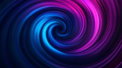 Radiant blue and purple energy swirl in an abstract futuristic motion