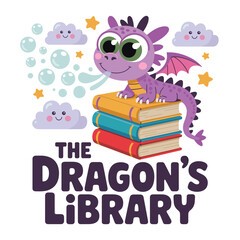 Book cover for kids illustrative or coloring book