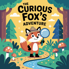 Coloring Page and Kids Book Cover