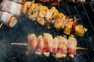 Skewer (Serbian: Raznjici) is a popular Serbian specialty of grilled meat, equivalent of the Greek souvlaki and Turkish şaşlık.