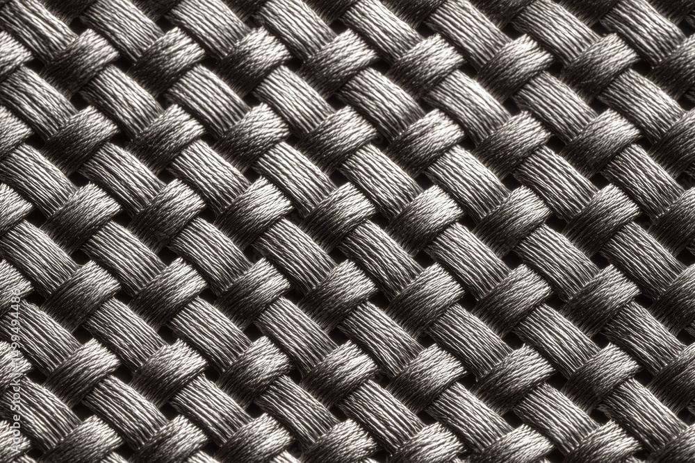 Poster seamless woven texture, showcasing intricate patterns and details of the interlaced fibers. the mono