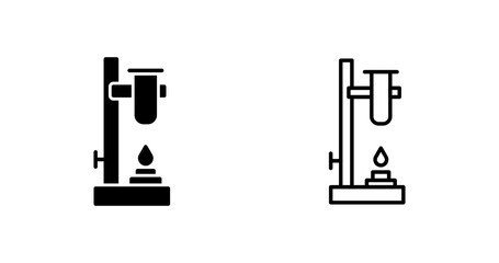 Bunsen Burner Vector Icon