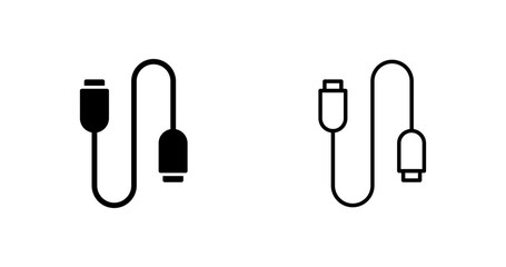 Video Cable Vector Icon