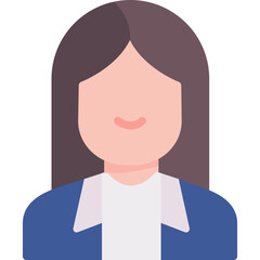 Female Student Icon