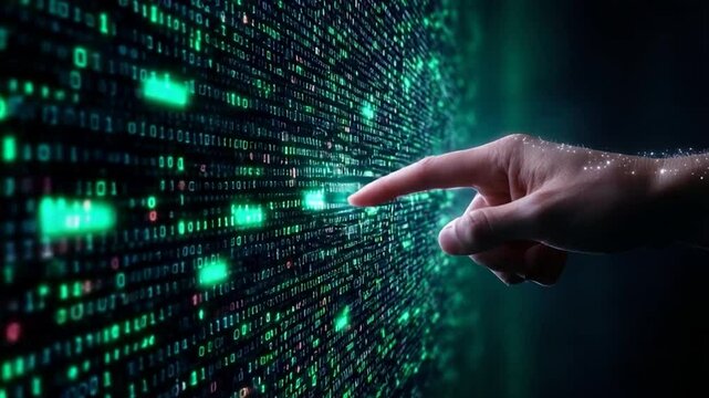 Digital Touch: Exploring the Realm of Binary Code