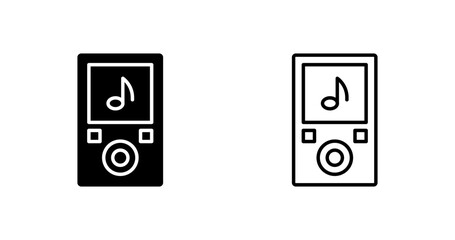 MP3 Player Vector Icon