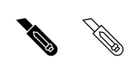 Utility knife Vector Icon