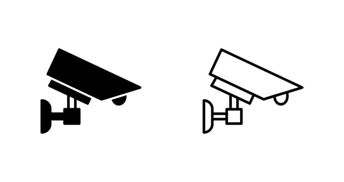 Security Camera Vector Icon