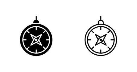 Compass Vector Icon