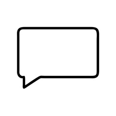 Fototapeta premium Pop-Up Speech Bubble – Empty Comic Style Vector