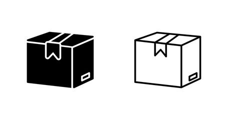 Shipping Box Vector Icon