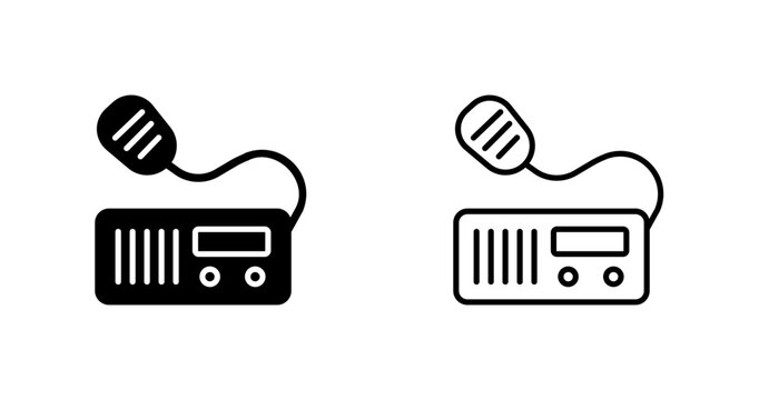 CB Radio Vector Icon