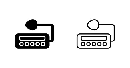 Taxi Radio Vector Icon