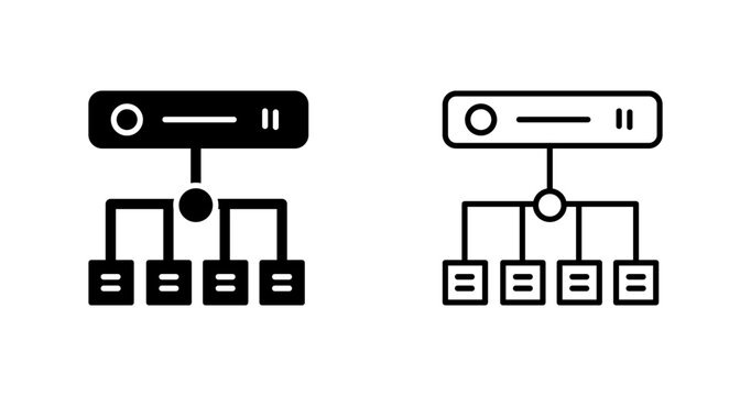 Load Balancer Vector Icon