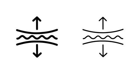 Elasticity Vector Icon