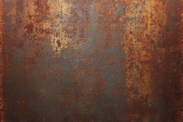 Rusted metal surface with various shades of brown and gray
