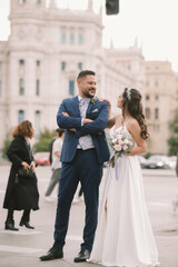 Boda, día de la boda, celebración de la boda, los novios
