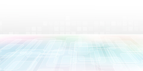 abstract light cube computer technology business background. modern vector