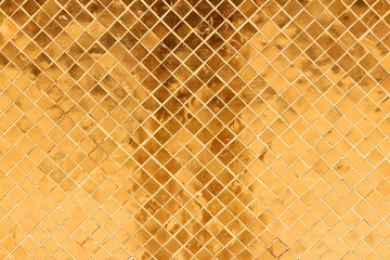 Golden mosaic background of Grand Palace, Thailand