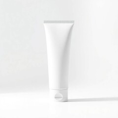 Clean White Tube Packaging Mockup Perfect for Skincare or Cosmetic Product Branding