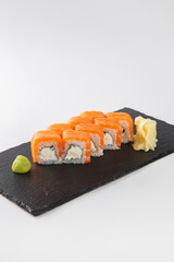 Delicious rolls with tender cheese