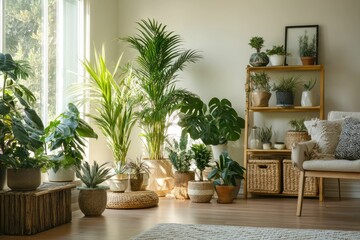 Incorporate indoor plants to bring nature and joy indoors
