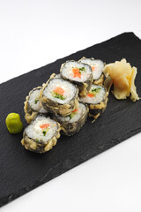 Delicious rolls with tender cheese