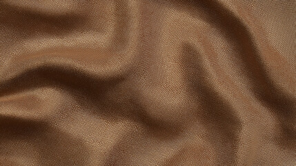 Warm Brown Bronze Shimmering Silk Texture