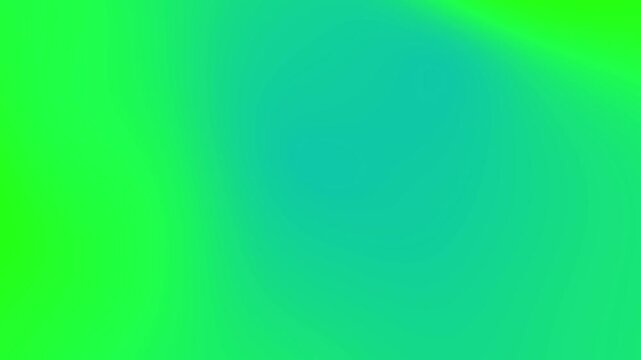 Gradient of vibrant greens and teal