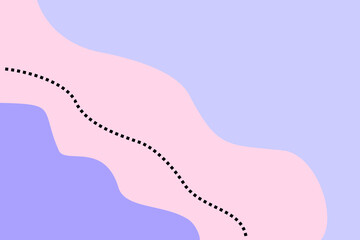 abstract background wave and line dots