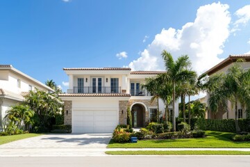 Obraz premium Modern Luxury Home Exterior