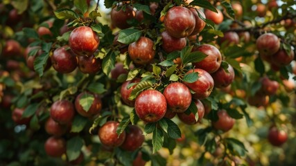 Obraz premium Wild Apple Orchard, Autumnal Bounty