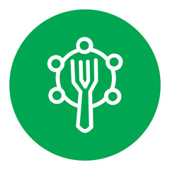 Nutrion and Diet logo green