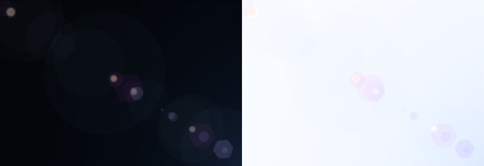Purple Lens Flare Effect — Glowing Optical Rays, Sparkles, and Bokeh Light Bursts for Abstract,...
