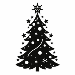 christmas tree vector