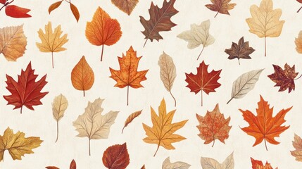 Autumn Leaves Pattern