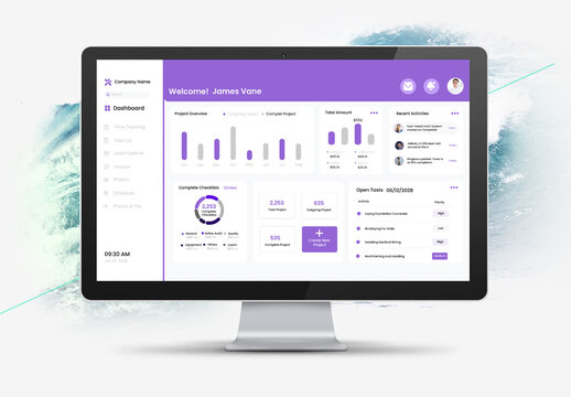 Construction Management Dashboard