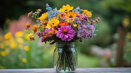A beautiful pink rose bouquet blossoms in a vase, a floral decoration of nature's summer beauty