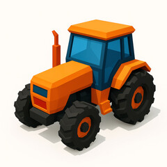 Obraz premium Rural Tractor Star Inspiring Creative Agricultural Storybooks and Hands-On Learning Projects Worldwide
