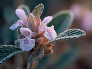 Tropical Orchid Blossom: Close-Up on Vibrant Pink and Yellow Petals in Beautiful Botanical Macro Nature Photography