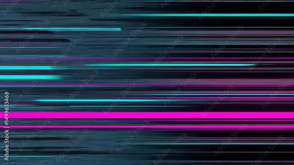 Aufkleber digital glitch effect with separated rgb color channels and screen distortion. captured in crisp 4k,