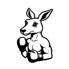 boxer kangaroo design