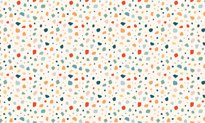 Vibrant Terrazzo Texture - Modern Abstract Design