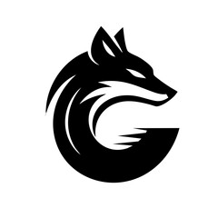The Fox and Letter C Logo Icon Symbol Emblem