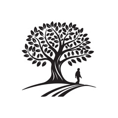 tree icon vector design