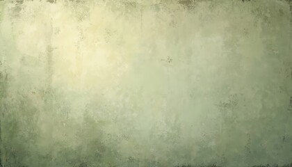 Obraz premium Old concrete wall texture light olive green color. Abstract background, grunge wall, cement stone surface. Distressed, rough weathered paint. Perfect vintage retro background.