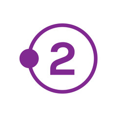 Number icon vector illustration. Infographic number icon vector. number icon vector