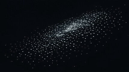 Galactic Dust Cloud with Night Sky.