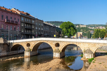 Obraz premium Sarajevo - Pont Latin